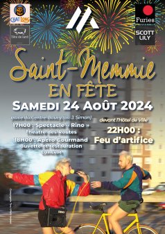 Affiche de l'évènement Saint-Memmie en Fête à Saint-Memmie